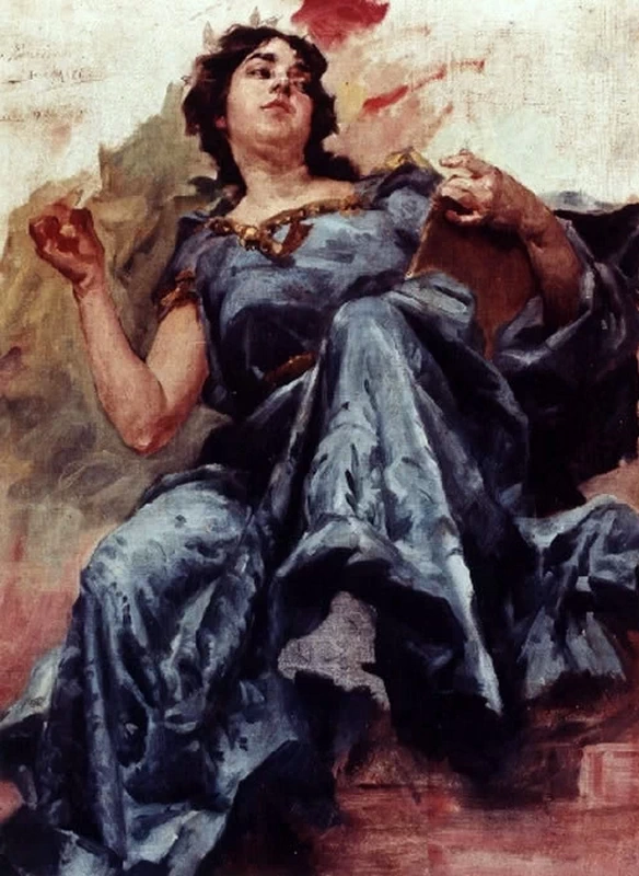Figura decorativa, 1902 - Museu Antônio Parreiras, Rua Tiradentes